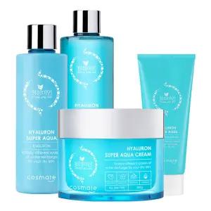 히아루론 대용량 수분크림+스킨+로션 +폼클렌징 200ml