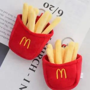 감자튀김 인형 키링 가방고리