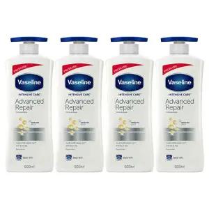 유니레버 바세린 어드밴스드 리페어로션 600ml 4개