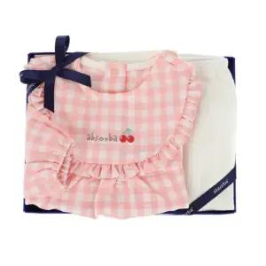 [압소바](마산점)[압소바 26년SS임신출산백일돌선물]미료 원피스 상하복(레깅스포함)(A1113002A)핑크