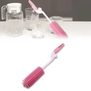 실리콘 젖병 텀블러 세척솔 물병 컵 보온병 브러쉬 젖병세척솔