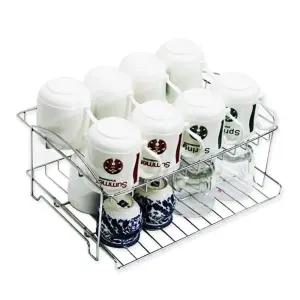 카페 머그컵 물빠짐랙 진열장 컵정리대 진열대 선반 쏵몰