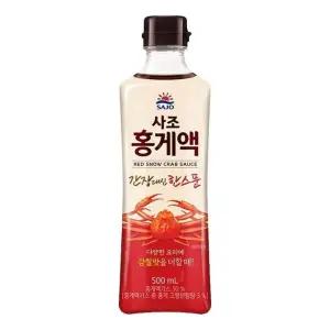 사조 홍게액 500ml 사조 홍게액 조미료 소스