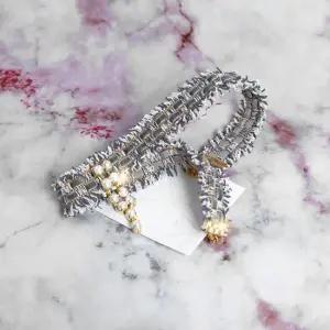 오망 펄 초커 목걸이 초커목걸이 초커 진주초커목걸이 진주목걸이 패브릭목걸이