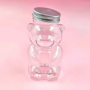 투명 곰돌이 용기 구디백 디저트 포장 350ml 포장용기 포장용품