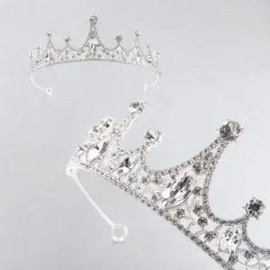 브랑디얼 웨딩 머리띠 여자 왕관