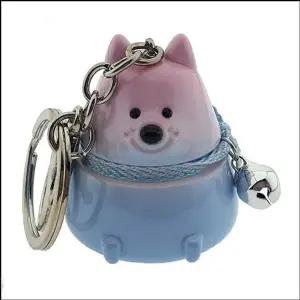 ( )도자기 강아지 열쇠고리 키홀더 키링