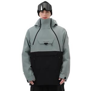[미국배송] 고경험 남성 스키 재킷 3L 스노보드 아노락 코트 배기 스노우 풀오버 후드 방수 방풍 단열 겨울