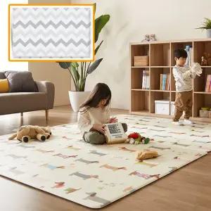 어린이 놀이 매트 PVC 유아 거실 바닥 층간소음 방지 놀이 매트 층간소음 유아 아이 거실 어린이 바닥