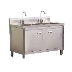 작업대 조리대 채소 씽크대 스텐 배수 테이블 사무실