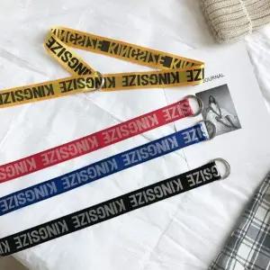 링 스트랩 허리띠 4컬러 남녀공용 힙합 벨트 인싸 아이템