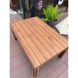 야외평상 테이블 마루 방부목 펜션 원목 플랫폼 야외용 조립식