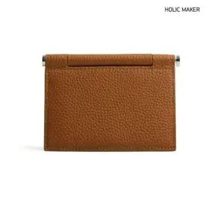 홀릭메이커 지갑 HREB172 소가죽 카드 월넷 검정 베이지 브라운 색 월넷 소가죽카드지갑