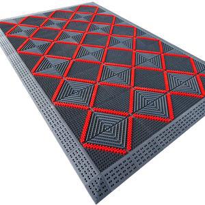 업소용 조립식 매트 입 트 60cmx90cm 대형 패드 매장 미끄럼방지 출입구 회색