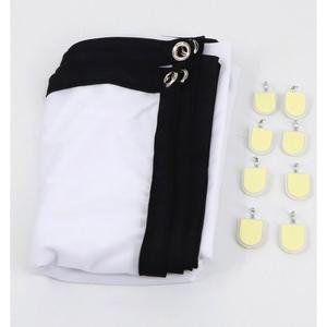 광학 스크린 원단 범용 인치 야외용 천 홈 섬유 169 시어터 휴대용 폴리스터 150 반사 HD 60