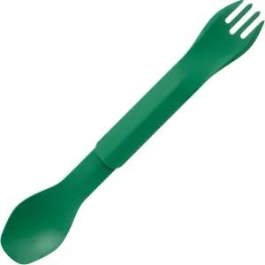 휴망거 고빗츠 듀오 - 여행용 실버웨어 풀사이즈 휴대용 포크 스푼 재사용 가능한 식기 세트 PC 및 BPA