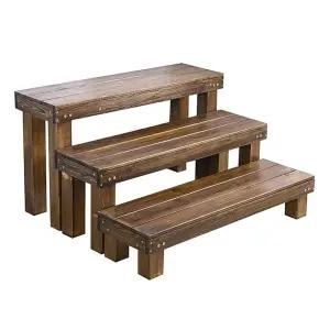 스텝 스탭 주방 미니 소나무 거실 보조 디딤돌 원목