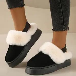 [엄지척]뒷밴딩 319MYL35 슬리퍼 데일리 퍼 겨울철 여자 뮬 심플 블로퍼