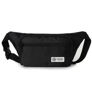 블랙- 베이직 디자인 편한 힙색 허리 가방 허리백 등산힙색 웨이스트백 등산보조가방