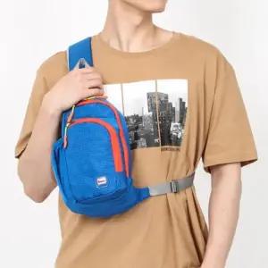 신상 남성 스포츠 등산 바디백 보조 슬링백 블루 가방 슬링백가방 학생크로스백