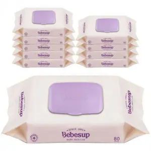 물티슈캡형물티슈 x 트러스트 베베숲 10개입 80매