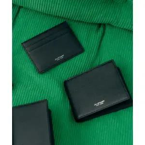 매장정품 JILLSTUART MEN ACC [박스포장][LINDBERG] 로고 소가죽 반지갑