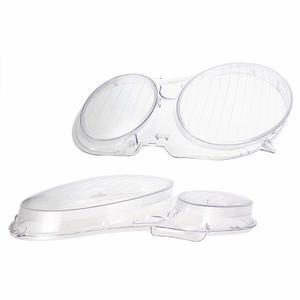 프론트 헤드램프 헤드라이트 렌즈 커버, 투명, W211, E 클래스, 02-08, 1페어