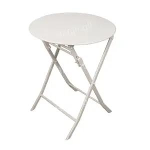 철제테이블 테라스 철제 카페 원형 야외테이블세트 야외 직경 70cm 접이식 70 접 2인