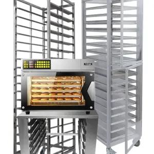 베이킹 랙 트레이 제빵랙 두꺼운 이동식 제빵 업소용 사각