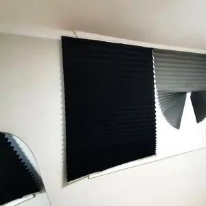 블라인드 블랙 무타공 부착 암막커튼 암막