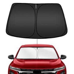 쉐보레 트랙스(LS 1RS LT 2RS ACTIV) 2024-2025 2026용 ARISMOTOR 윈드실드 선쉐이드, 접이식 전면 창문 선쉐이드 선바이저 프로텍터, 자외선 차단으로 자동차를 시원하게 유지하세요