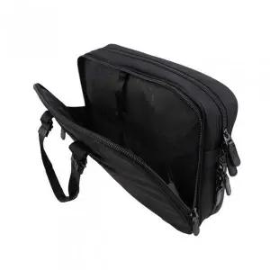 [셀러에이드]전면 투지퍼 블랙 남성 서류가방 출장용 회사용 가방