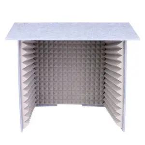 간이 방음 부스 흡음재 간이방스 소형 미니 조립식 피아노 흡음면 책상용