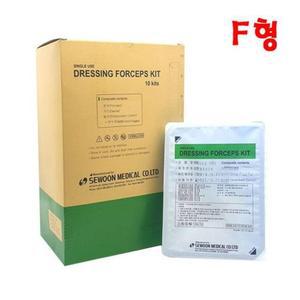 포셉 방수포 F형 코튼볼1호 접은거즈 10개 드레싱키트