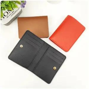 여성용 버튼식 슬림 소형 지갑 반지갑 반지갑 소형지갑 여성용소형지갑 소형반지갑