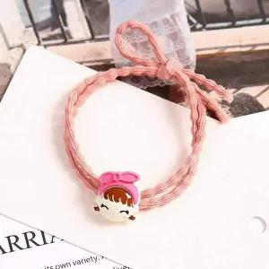 [셀러에이드]TBZ 리본소녀 로즈핑크 머리끈 헤어밴드