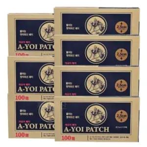 아요이 자석패치 어깨 허리 자극완화 패치 100매 7개