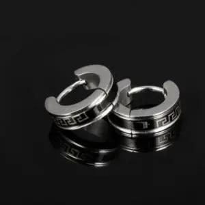 스틸귀걸이 남성귀걸이 여성귀걸이 서클 링 귀걸이-화 스틸귀걸이 패션귀걸이 남성귀걸이