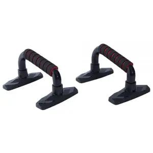 하디로어 푸쉬업바 팔굽혀펴기 기구 푸시업 홈트레이닝 손목보호 맨몸운동 레드