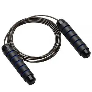 하디로어 줄넘기 성인 어린이 실내 줄없는 유산소 다이어트 블루 / 유선(와이어)