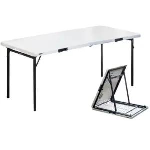 BM-6FT(상판접이)-A 브로몰딩 다리접이식 테이블 1개 식탁 야외 탁자 피크닉 사각