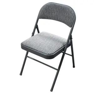 사무용 의자 등받이 쿠션 철제 접이식 휴대용 편한 회의실 편안한 폴딩 강의실 책상의자