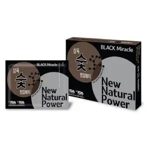 블랙미러클 숯파스 찜질패치 20매