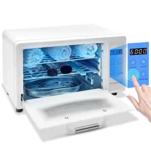 CGBE 네일 툴 살균기 타이머 설정이 가능한 툴용 10L 대형 다기능 UV 청소 캐비닛 가정용 이발기 미용실