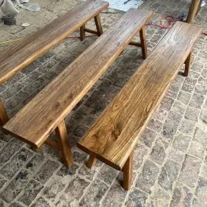 나무벤치 원목 긴의자 벤치 대기 카페 엔틱 빈티지