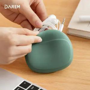 다용도 실리콘 이어폰 파우치 / 미니 수납 포켓 sUm9+9QVM