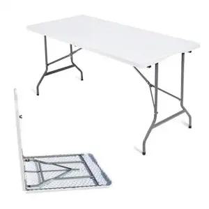 접이식 테이블 브로몰딩 1800 야외 행사용 플라스틱 탁자 폴딩 캠핑용