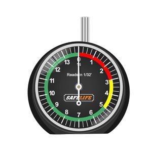 SAFELIFE 타이어 트레드 깊이 게이지, 오토바이, 자동차, 트럭 및 버스용 다이얼형 게이지 전문가, 32nd의 리딩