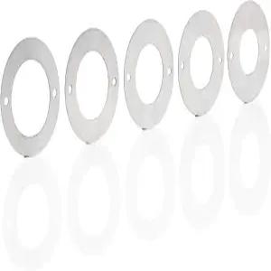 화이트호스 새집 포식자 가드 - 스테인리스 스틸 링 5개 세트 5가지 다른 구멍 크기 다양한 새 종 제외