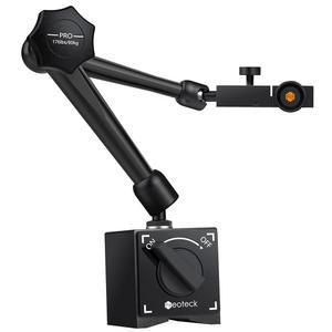 디지털 다이얼 인디케이터 게이지 프로-176lbs/80kg 인장력을 위한 네오텍 마그네틱 베이스 스탠드 - 블랙